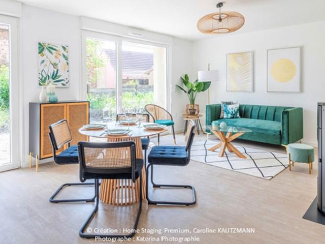 Maison 3 pièces neuve avec terrasse et jardin !