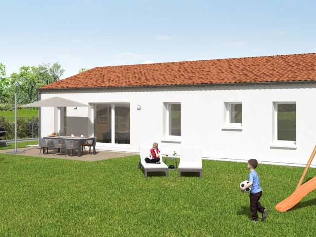 Maison 104 m² 4 chambres + Terrain de 1000 m² à MIGRON