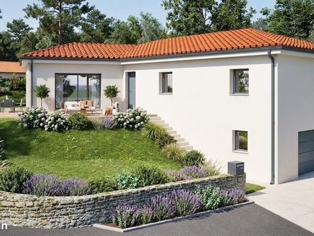 Maison 106 m² avec terrain de 606 m² à SAINT JUST SAINT RAMBERT 42