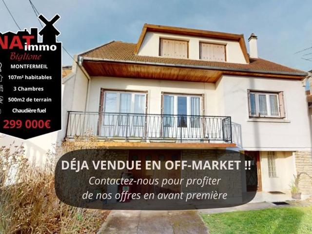 Maison 107 m2 5 pièces