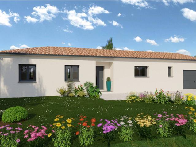 Maison 108 m² avec garage + terrain