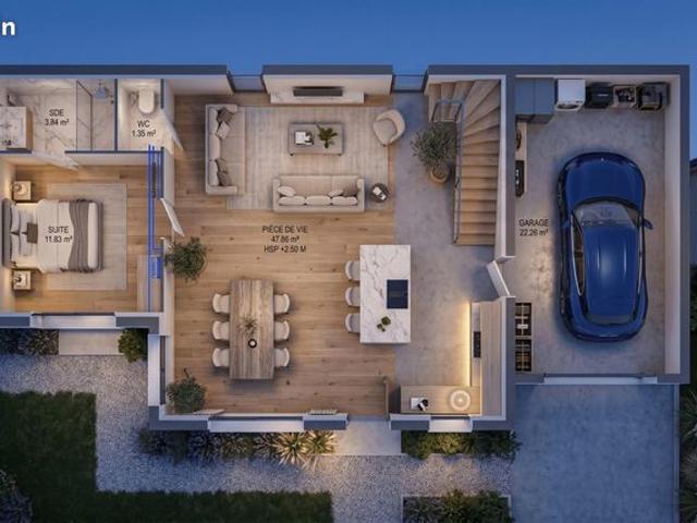 Maison 109 m² Javene