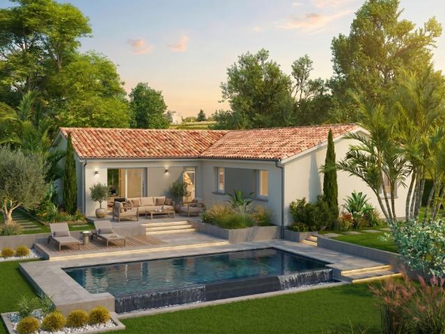 Maison 100 m2 riviere saas et gourby