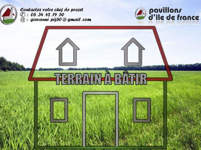Maison 100 m² avec terrain à CLERMONT 60