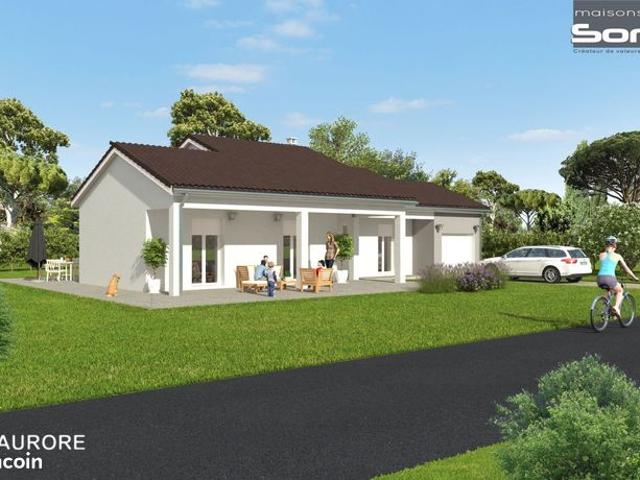Maison 100 m² avec terrain à DOMMARTIN 69
