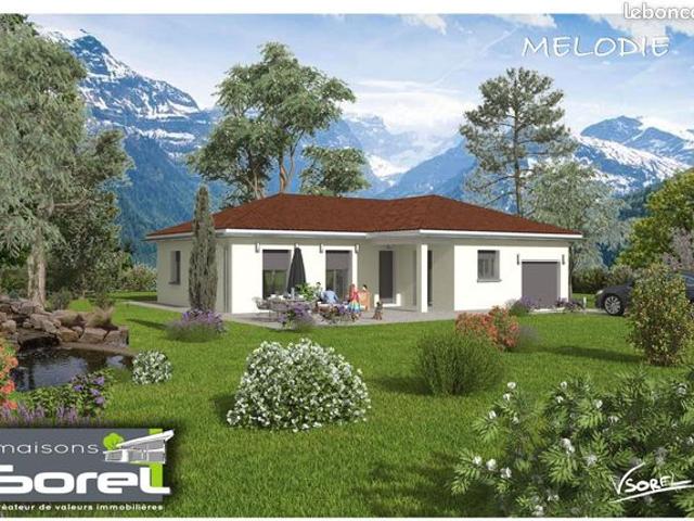Maison 100 m² avec terrain à DOMPIERRE SUR VEYLE 01