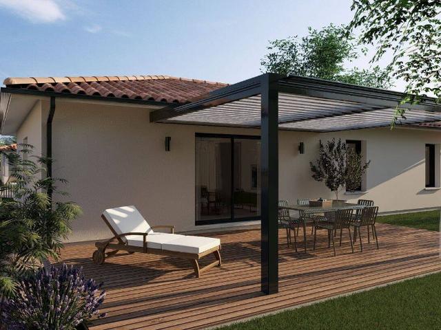Maison 100 m² avec terrain à LANTON 33