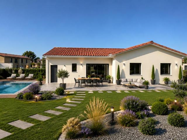 Maison 100 m² avec garage sur 865 m² de Terrain