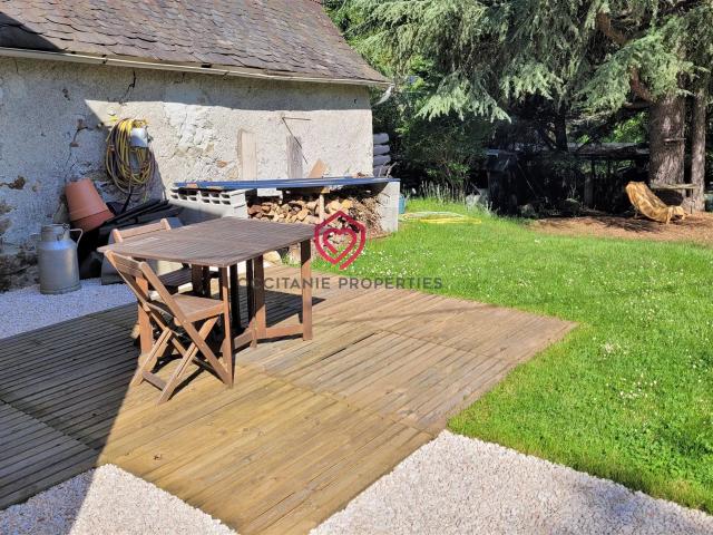 Maison 100m2 avec grange et jardin 100m² Castillon en Couserans