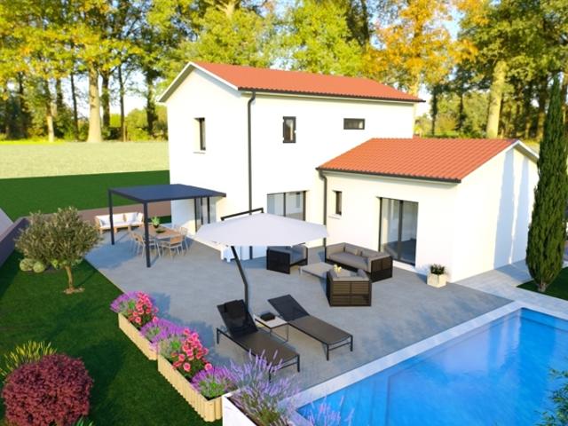 Maison 100M² terrain 520M²