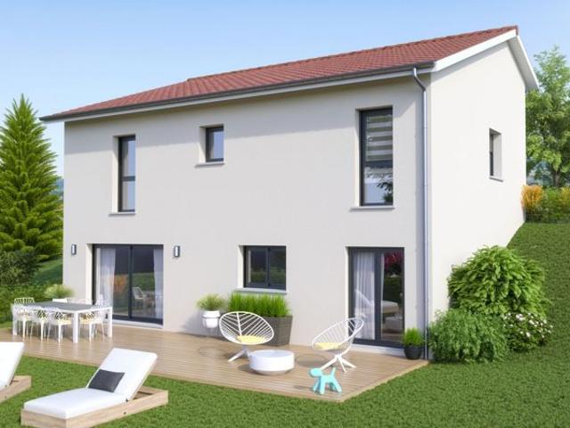 Maison 102 m² avec terrain de 510 m² à BOURGOIN JALLIEU 38