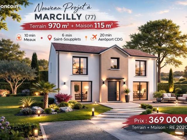 Maison 115 m² Marcilly