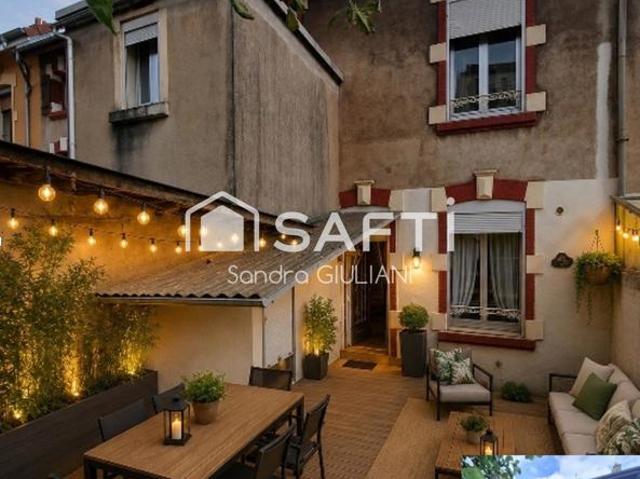 Maison 115m2 avec 4 chambres, terrasse, jardin et garage aux portes des frontières !