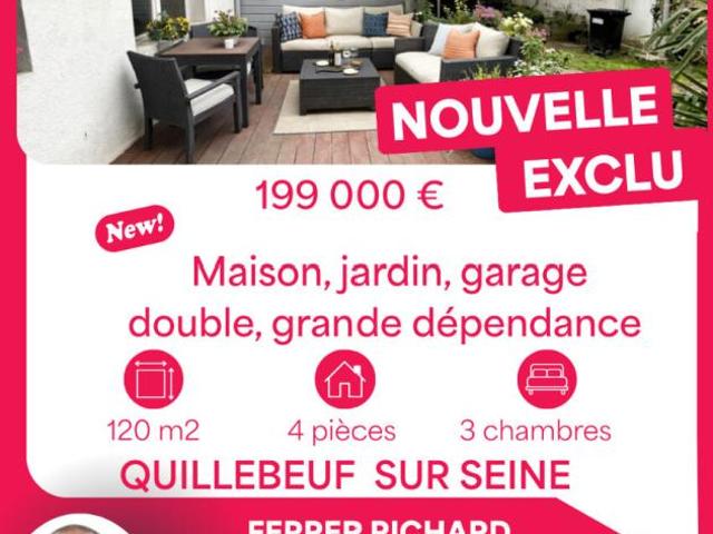 Maison 117m² avec vue sur la Seine