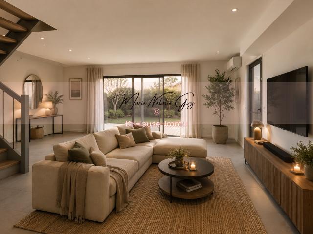 MAISON 110 M², 3 CHAMBRES + 1 BUREAU, GARAGE, TERRAIN 544 m²