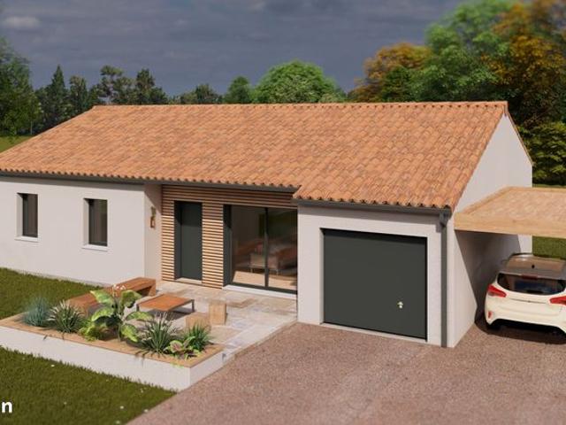 Maison 110.87 m² avec terrain à CHAMPTOCE SUR LOIRE 49