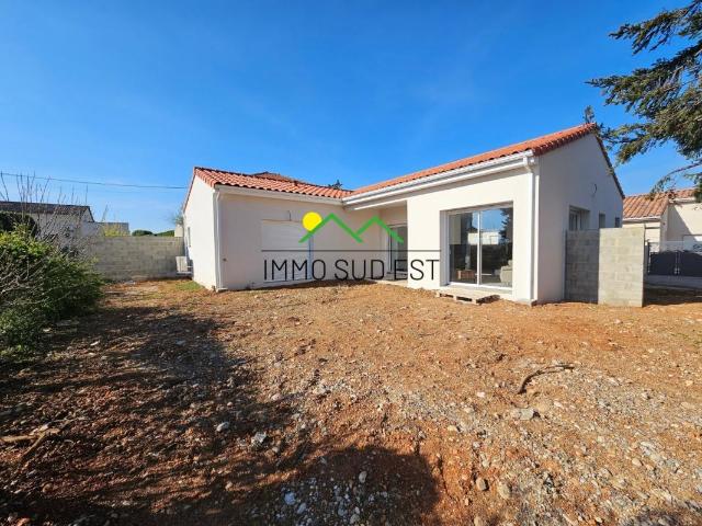 Maison 112m² habitables/ 3 chambres/ terrain 317m²