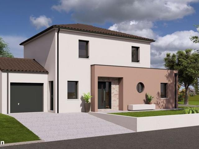 Maison 125.66 m² avec terrain à THOUARE SUR LOIRE 44