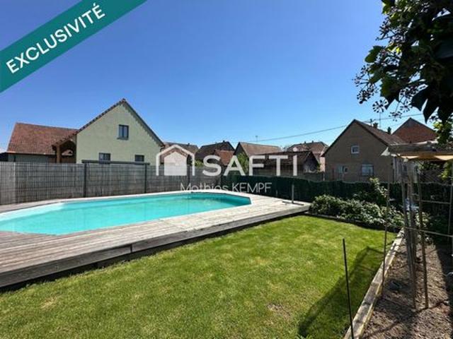 MAISON 125m² 3 CH PISCINE JARDIN 432m²