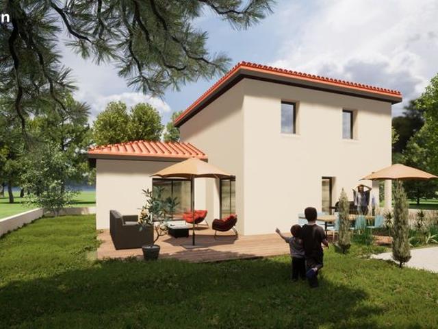 Maison 120 m² avec terrain à VEAUCHE 42