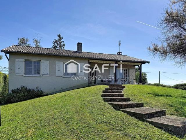 Maison 120 m², sous sol, atelier, terrain 2700 m²