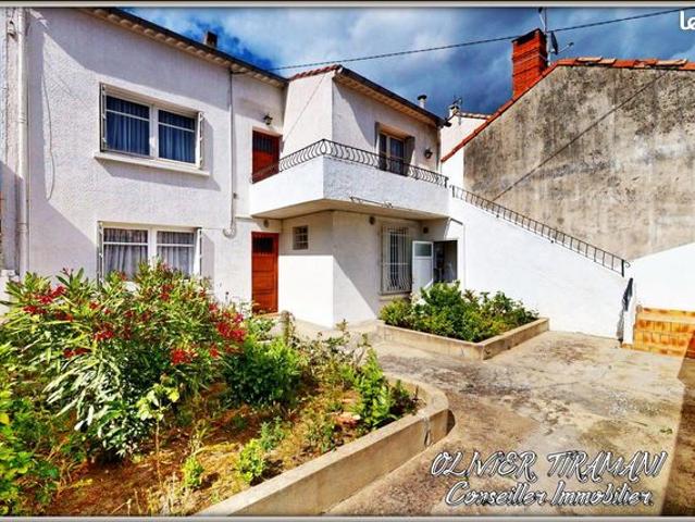 Maison 122m² en 2 appartements à rafraichir, à vendre Carcassonne