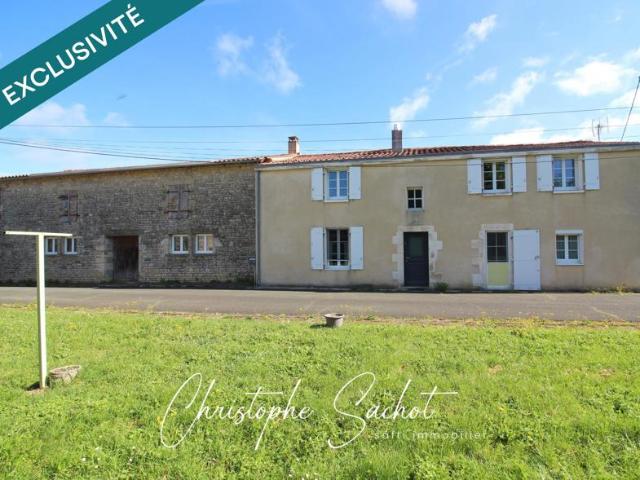 Maison 135m2 avec 3 chambres+1 bureau, et grande dépendance !