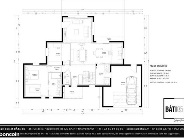 Maison 137 m² Saint Hilaire De Riez