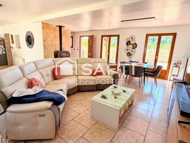 Maison 138m2, 3 chambres, sous sol total, vue imprenable
