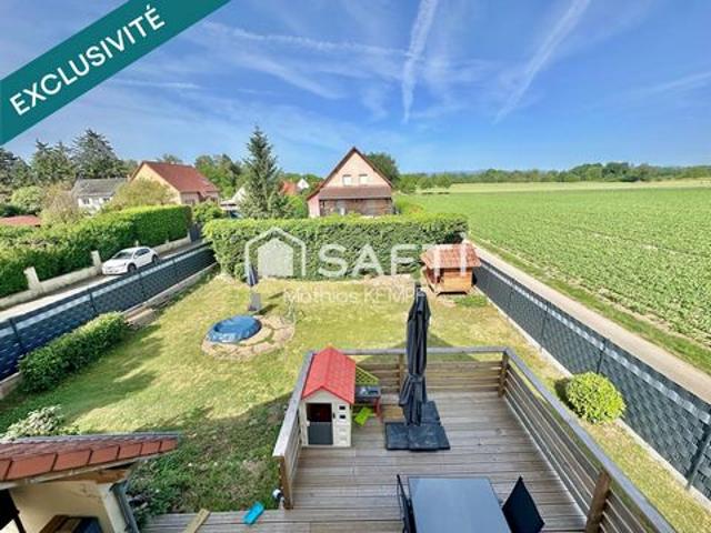 MAISON 130m² hab. 4 ch. Terrain piscinable 620m²