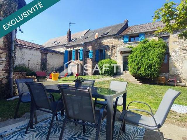 Maison 150m2, 6 pièces, 4 chambres avec garage double