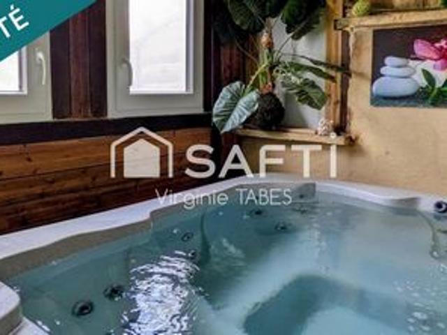 Maison 150m², 5 chambres, Jardin et SPA, DPE A