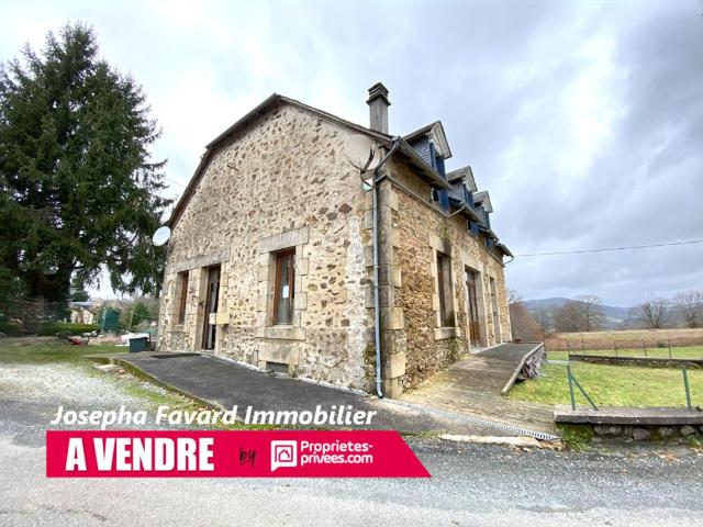 Maison 165 m² 4 chambres terrain 1560 m² Chamberet 109 000
