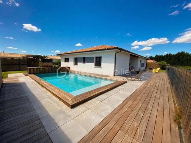 Maison 160 m² + T3 indépendant – Mios, à 15 min du Bassin d’Arcachon