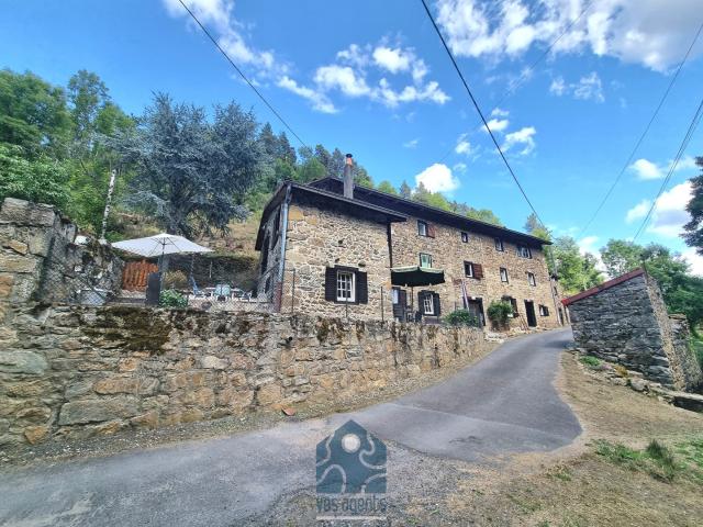 Maison 163m2 et gîte 114m2 avec terrain et dépendances à AMBERT