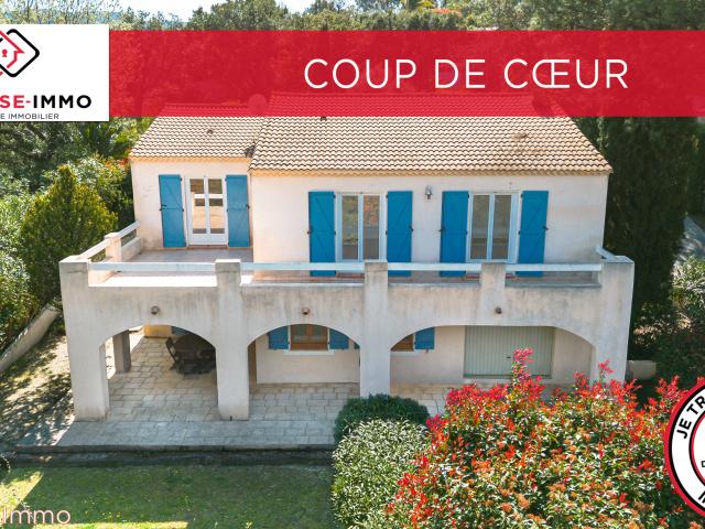 Maison 199 m² Domaine privé 5 pièces + 3 pièces jardin, garage Cogolin