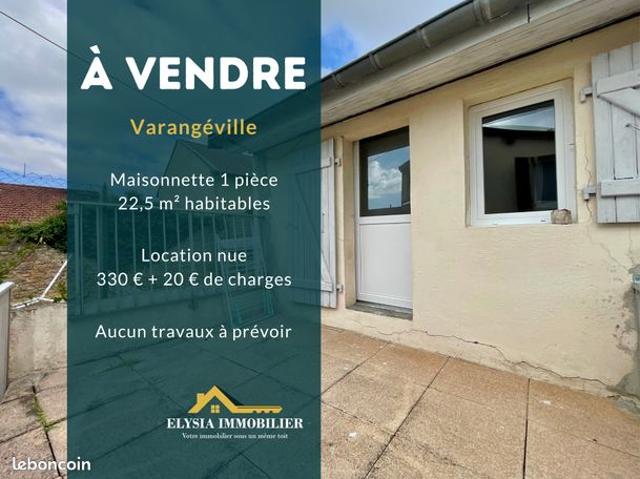Maison 1 pièce 23 m²