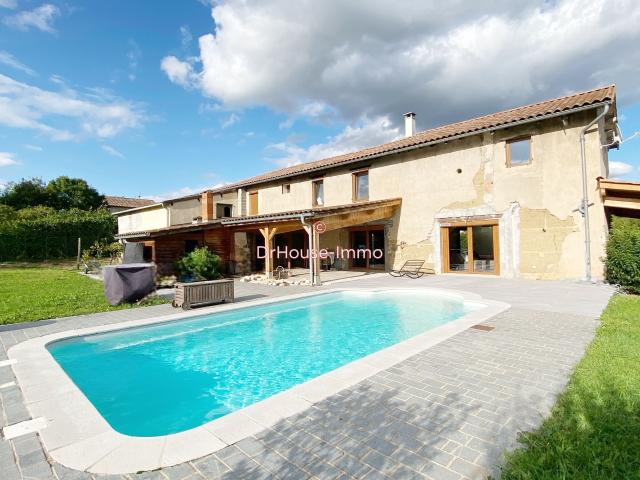 Maison 200 m² rénovée avec piscine – Messimy sur Saône