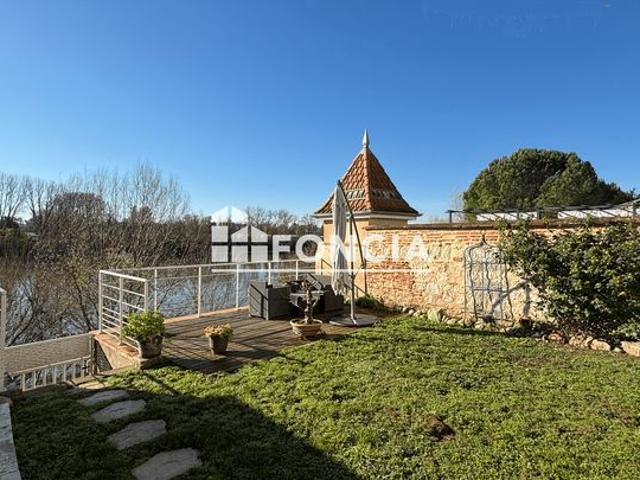 Maison 200m² en parfait état – Vue Garonne – Lamagistère
