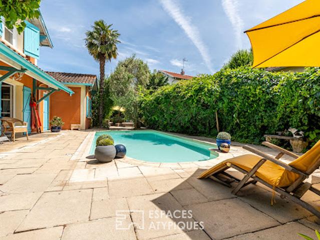 Maison avec piscine et jardin