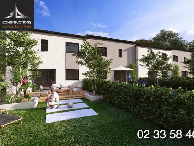 Granville, lot 3, Maison en VEFA, 4 chambres normes PMR et RE 2024