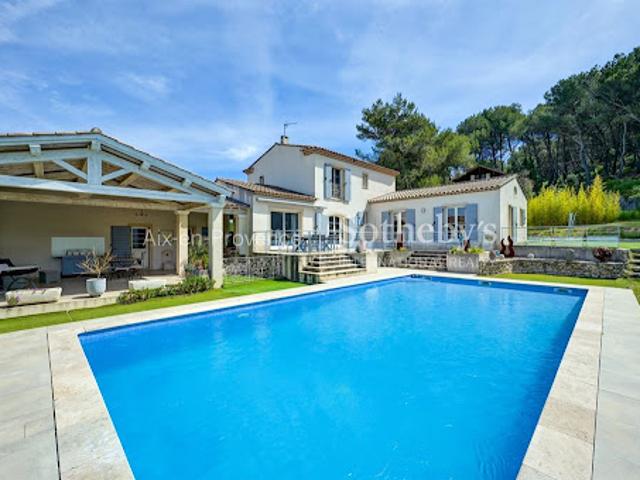 Maison avec piscine et jardin