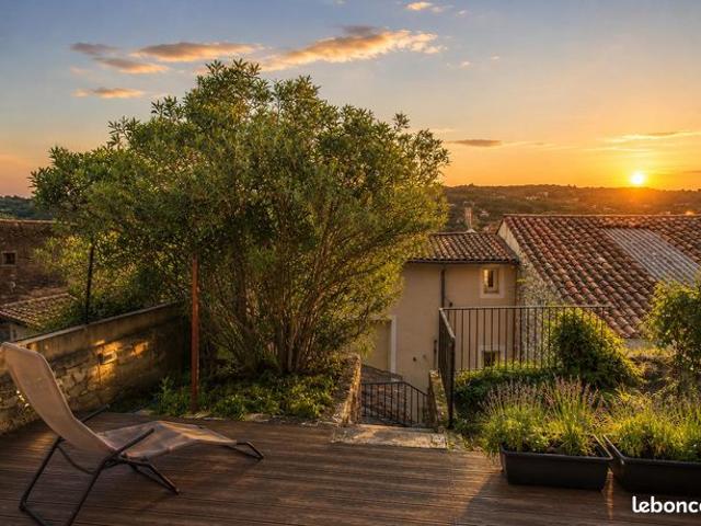 Maison 240 m² rénovée Garage 60 m² 2 terrasses Bédarieux