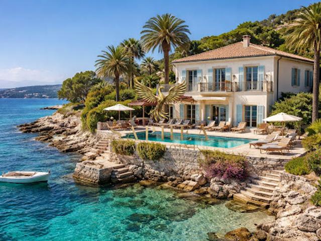 Maison en bord de mer