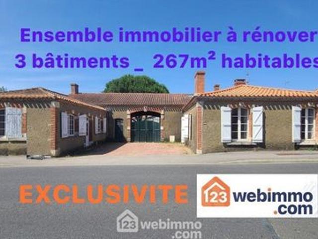 Maison 268 m2 talmont st hilaire