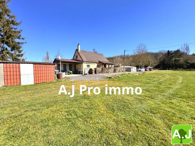 Maison 2 chambres et grand terrain