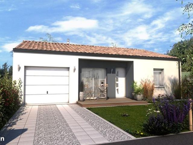 Maison 2 chambres sur un terrain de 430 m² à LA TRANCHE SUR MER