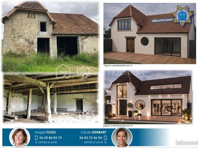 Maison 2 pièces 120 m²