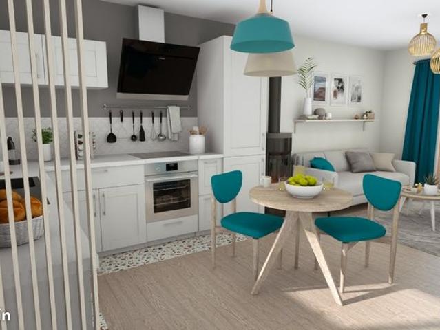 Maison 2 pièces 37 m²