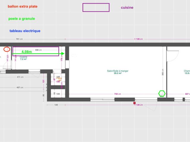 Maison 2 pièces 52 m²